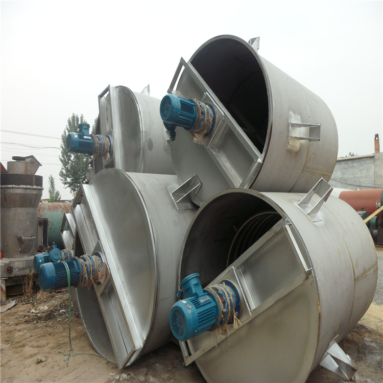 廊坊转让全不锈钢搅拌釜二手价格_二手反应釜-梁山县诚达二手化工设备