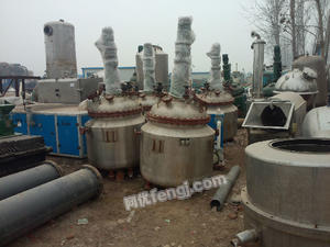 高价采购二手3立方不锈钢反应釜 各种反应釜