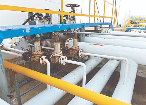 隐患整改了 管道安全阀装反了